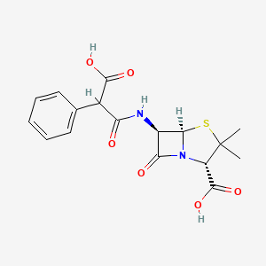 molecular formula C17H18N2O6S B1668345 Carbenicillin CAS No. 4697-36-3