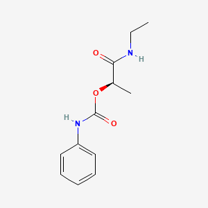 molecular formula C12H16N2O3 B1668348 Carbetamide CAS No. 16118-49-3