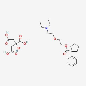 B1668349 Pentoxyverine citrate CAS No. 23142-01-0