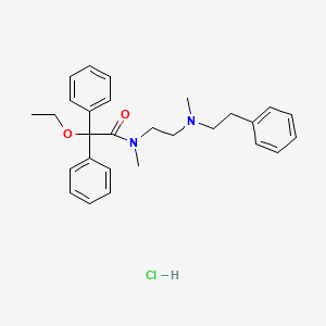B1668353 Carbiphene hydrochloride CAS No. 467-22-1