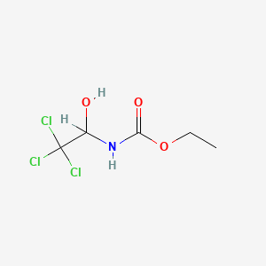 molecular formula C5H8Cl3NO3 B1668356 Carbocloral CAS No. 541-79-7