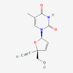 molecular formula C12H12N2O4 B1668375 Censavudine CAS No. 634907-30-5