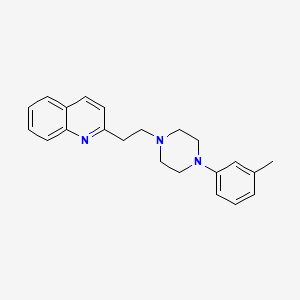 molecular formula C22H25N3 B1668379 Centhaquine CAS No. 57961-90-7