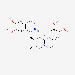 molecular formula C28H38N2O4 B1668388 Cephaeline CAS No. 5483-17-0