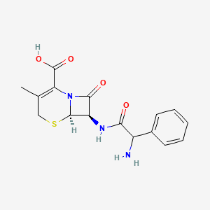 molecular formula C16H17N3O4S B1668389 Cephalexin CAS No. 15686-71-2
