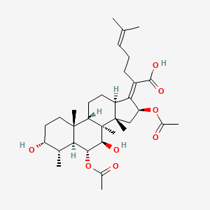 molecular formula C33H50O8 B1668393 头孢菌素P1 CAS No. 13258-72-5