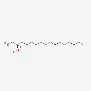molecular formula C16H34O2 B1668426 1,2-Hexadecanediol CAS No. 6920-24-7