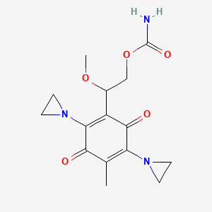 molecular formula C15H19N3O5 B1668430 Carboquone CAS No. 24279-91-2