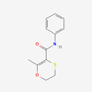 molecular formula C12H13NO2S B1668433 Carboxin CAS No. 5234-68-4