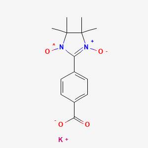 molecular formula C14H16KN2O4 B1668435 Carboxy-PTIO 