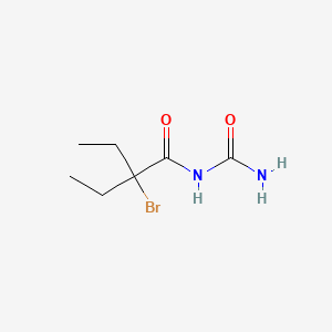 molecular formula C7H13BrN2O2 B1668436 Hoggar CAS No. 77-65-6