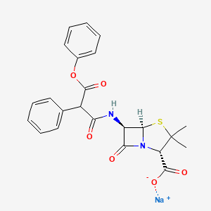 molecular formula C23H22N2NaO6S B1668439 CID 70592879 CAS No. 21649-57-0