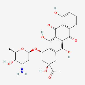 molecular formula C26H27NO10 B1668448 Carminomycin CAS No. 39472-31-6