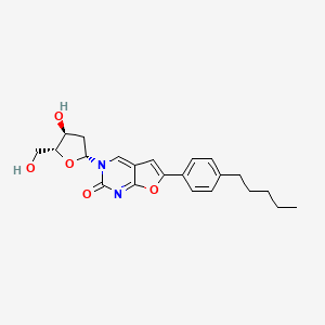 molecular formula C22H26N2O5 B1668460 Cf1743 CAS No. 319425-66-6