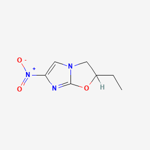 molecular formula C7H9N3O3 B1668468 CGI-17341 CAS No. 127692-13-1