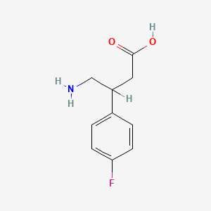 4-Amino-3-(4-fluorophenyl)butanoic acid