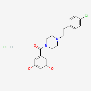 molecular formula C21H26Cl2N2O3 B1668490 Cgp 29030A CAS No. 113240-27-0