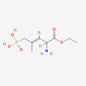 molecular formula C8H16NO5P B1668501 CGP 39551 CAS No. 127910-32-1
