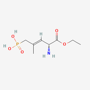 molecular formula C8H16NO5P B1668505 Cgp 43487 CAS No. 146388-56-9
