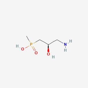 [(2R)-3-amino-2-hydroxypropyl]-methylphosphinic acid