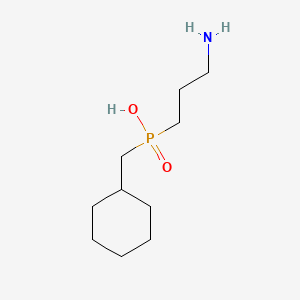 molecular formula C10H22NO2P B1668510 CGP46381 CAS No. 123691-14-5