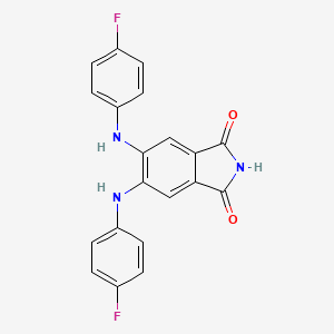 5,6-Bis[(4-fluorophenyl)amino]-1H-isoindole-1,3(2H)-dione