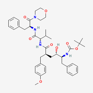 molecular formula C43H58N4O8 B1668525 Cgp 57813 CAS No. 150608-41-6