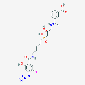 molecular formula C24H31IN5O7P B1668534 CGP 71872 