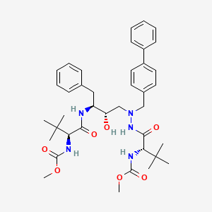 molecular formula C39H53N5O7 B1668537 CGP-75355 CAS No. 191594-64-6
