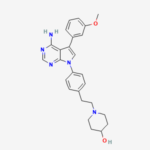 molecular formula C26H29N5O2 B1668539 CGP77675 CAS No. 234772-64-6