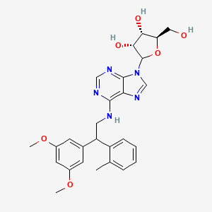 molecular formula C27H31N5O6 B1668547 Dpma 
