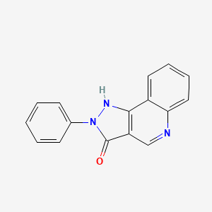 2-phenylpyrazolo(4,3-c)quinolin-3(5H)-one