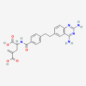molecular formula C23H23N5O5 B1668556 Mobiletrex CAS No. 238074-89-0