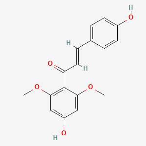 molecular formula C17H16O5 B1668564 2'-O-Methylhelichrysetin CAS No. 123316-64-3