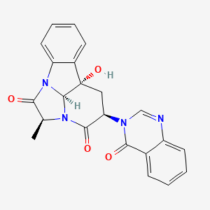 molecular formula C22H18N4O4 B1668568 Chaetominine CAS No. 918659-56-0