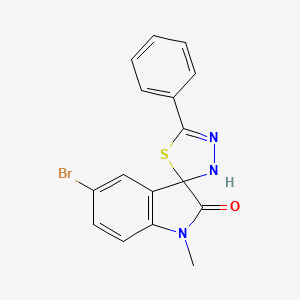 molecular formula C16H12BrN3OS B1668577 Chelator 1a 