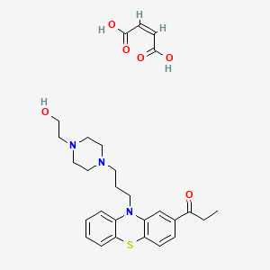 molecular formula C32H39N3O10S B1668580 Carfenazine maleate CAS No. 2975-34-0