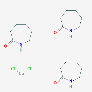 molecular formula C18H33Cl2CuN3O3 B1668583 Cartap hydrochloride CAS No. 15263-52-2