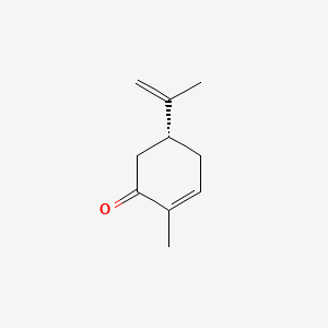 molecular formula C10H14O B1668593 (-)-Carvone CAS No. 6485-40-1