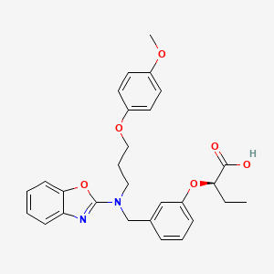molecular formula C28H30N2O6 B1668597 Pemafibrate CAS No. 848259-27-8