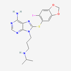 molecular formula C18H21IN6O2S B1668598 PU-H71 CAS No. 873436-91-0