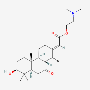 molecular formula C24H39NO4 B1668602 Cassaine CAS No. 468-76-8