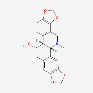 molecular formula C20H19NO5 B1668607 Chelidonine CAS No. 476-32-4