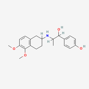 molecular formula C21H27NO4 B1668611 Chf 1255 CAS No. 146728-52-1