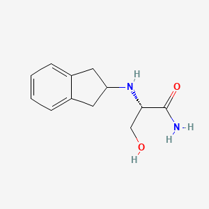 molecular formula C12H16N2O2 B1668612 CHF-2993 CAS No. 202914-21-4