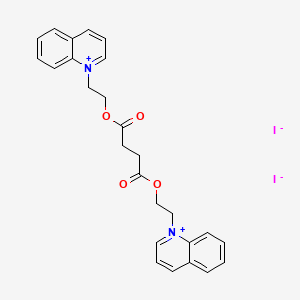 molecular formula C26H26I2N2O4 B1668621 Chinotilin CAS No. 56583-56-3