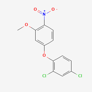 molecular formula C13H9Cl2NO4 B1668629 Chlomethoxyfen CAS No. 32861-85-1