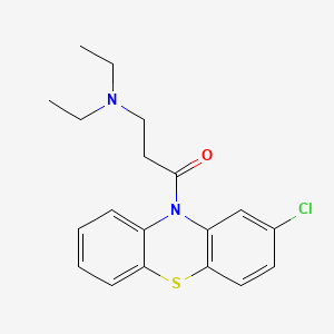 molecular formula C19H21ClN2OS B1668631 Chloracyzine CAS No. 800-22-6