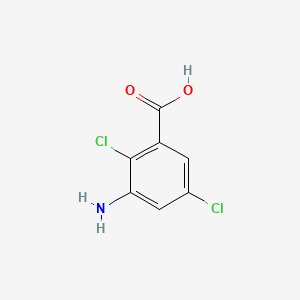 molecular formula C7H5Cl2NO2 B1668635 Chloramben CAS No. 133-90-4