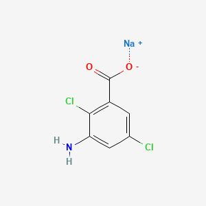 molecular formula C7H4Cl2NNaO2 B1668636 Chloramben-sodium CAS No. 1954-81-0